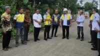 Bupati Takalar Tinjau Perbaikan Ruas Jalan Desa Balangtanaya
